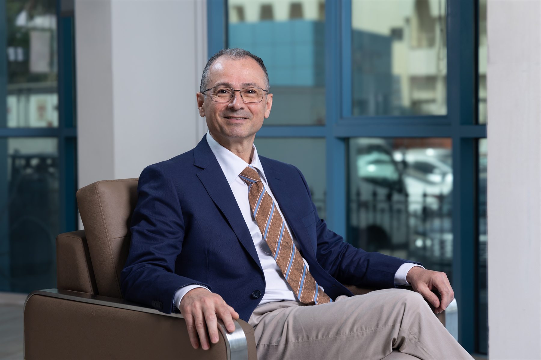 Dr Erdal Budak at his fertility clinic in Abu Dhabi, UAE